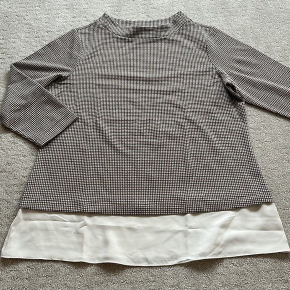 Ann Taylor | Mod Neck Blouse - Picture 4 of 8